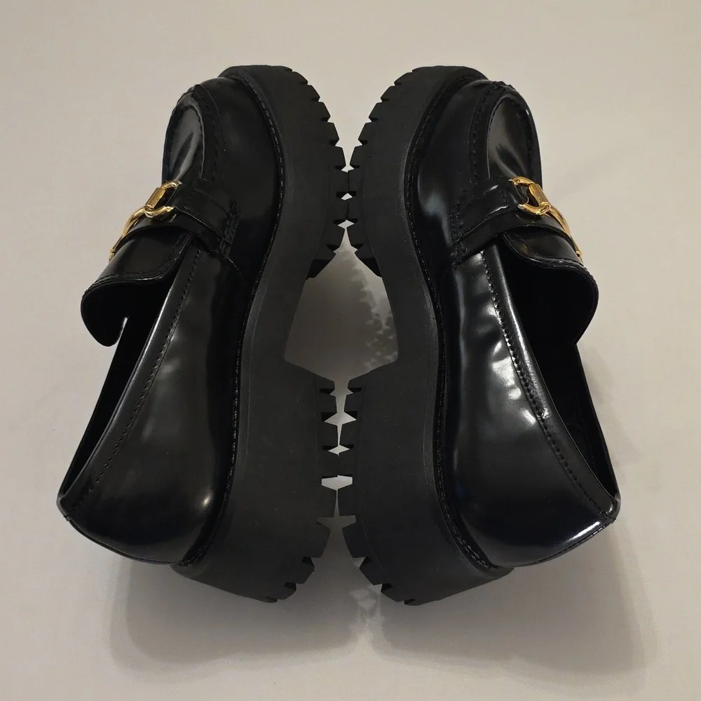 BRAN NEW OSOS DESIGN  WOMEN'S LUG SOLE LOAFER WITH HORSEBIT - Picture 7 of 16